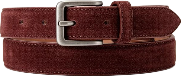 accessory: Mira & Stone Double Strap Suede Leather Belt