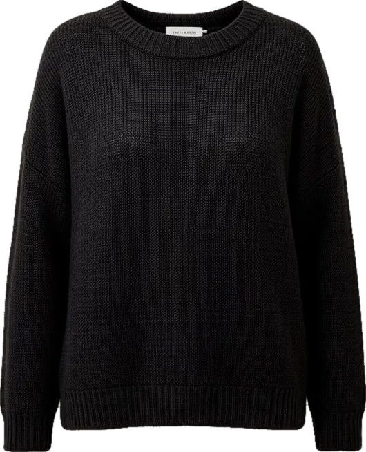 top: Northwind Cutout Detail Knit Sweater