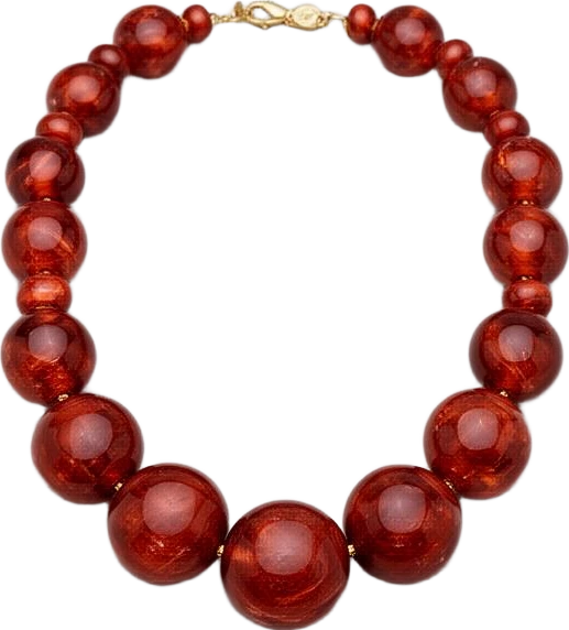 accessory: Avenir Resin Bead Statement Necklace