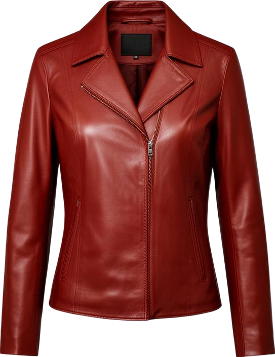 outerwear: Atlas & Co Structured Faux Leather Jacket