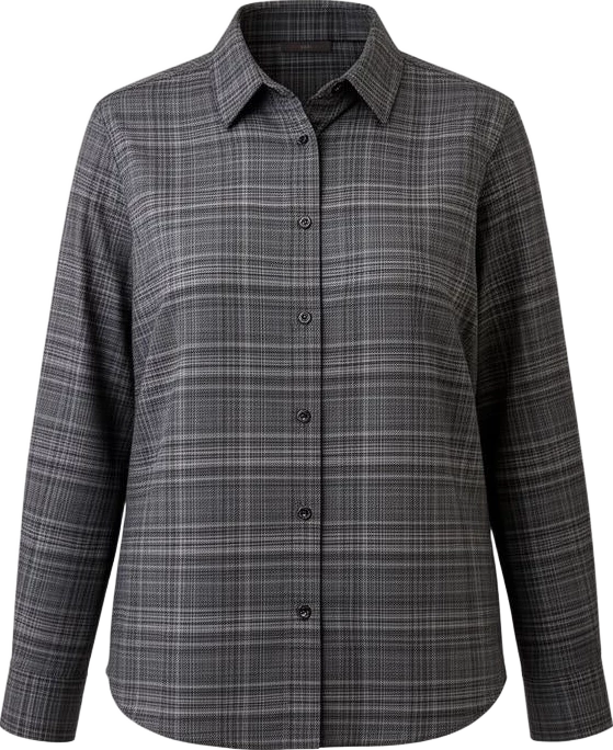 top: Avenir Classic Check Pattern Shirt