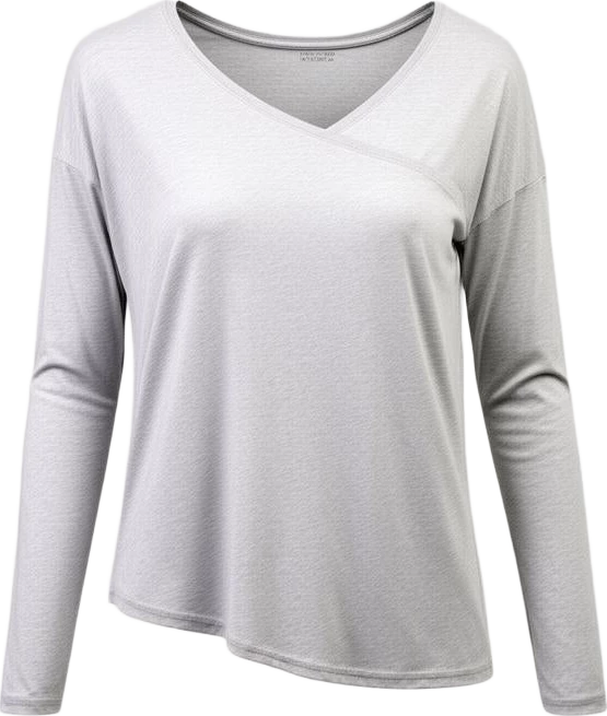 top: Lumen Studio Asymmetrical Long Sleeve Top