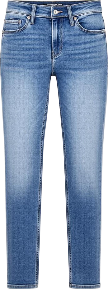 bottom: Northwind Slim Fit Mid-Rise Cigarette Jeans