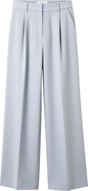 bottom: Lumen Studio Wide-Leg Barrel Trousers