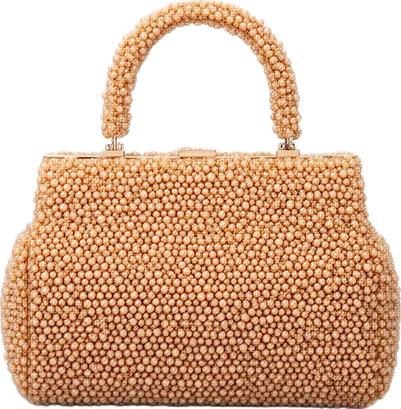 bag: Northwind Beaded Structured Handbag