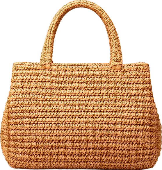 bag: Mira & Stone Natural Raffia Structured Handbag