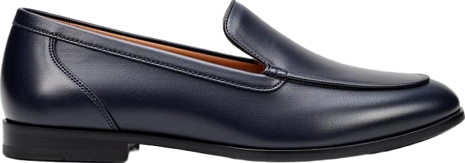 shoes: Lumen Studio Leather Slip-On Loafers