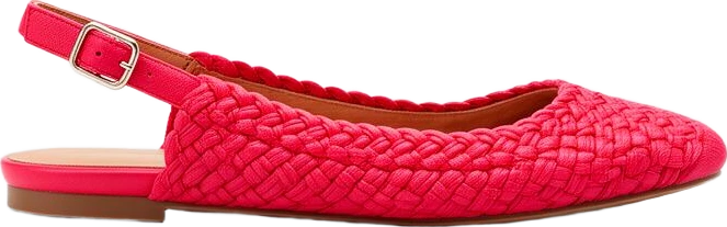 shoes: Avenir Braided Slingback Ballet Flats