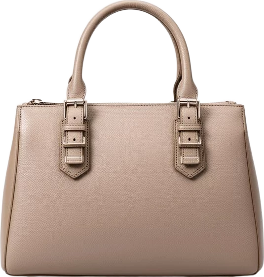 bag: Lumen Studio Structured City Bag With Buckle Details