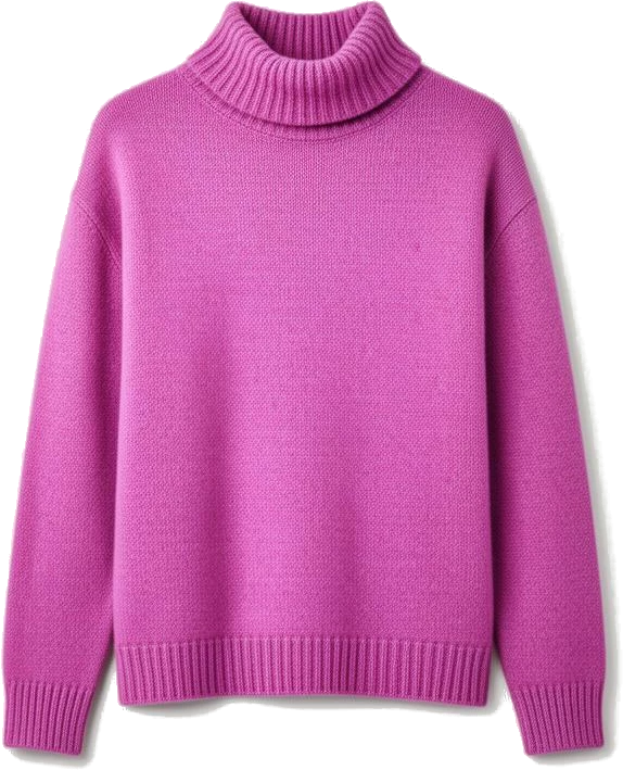 top: Mira & Stone Wool Blend High Neck Sweater