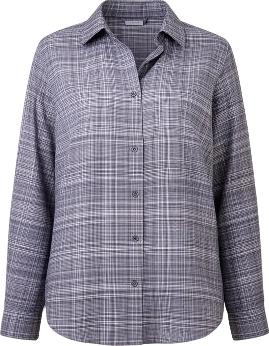 top: Avenir Check Pattern Multiway Shirt