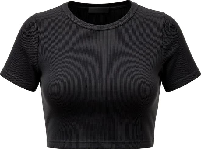 top: Lumen Studio Ribbed Crop Top