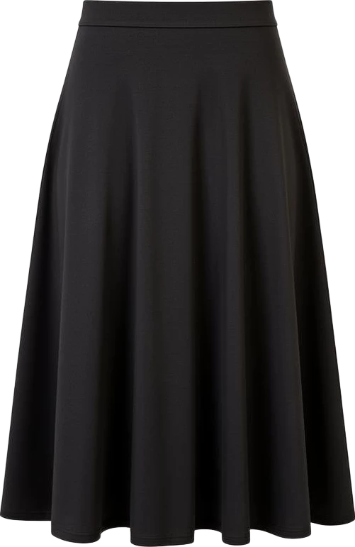 bottom: Avenir Vented A-Line Midi Skirt