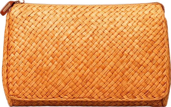 bag: Mira & Stone Woven Clutch Bag
