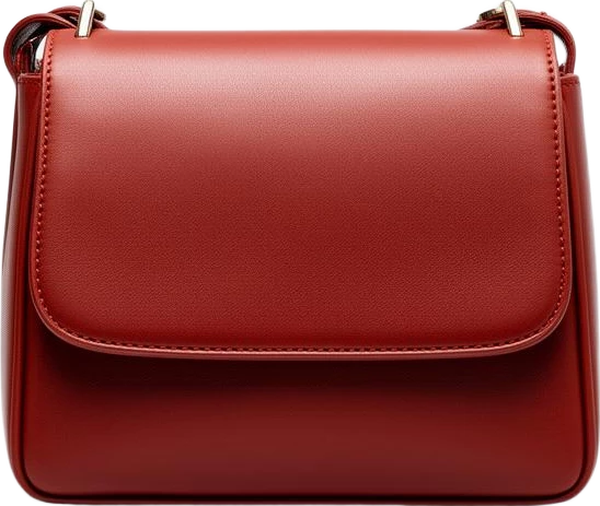 bag: Atlas & Co Structured Leather Flap Bag