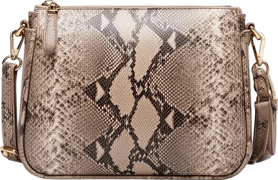 bag: Lumen Studio Animal Print Crossbody Bag
