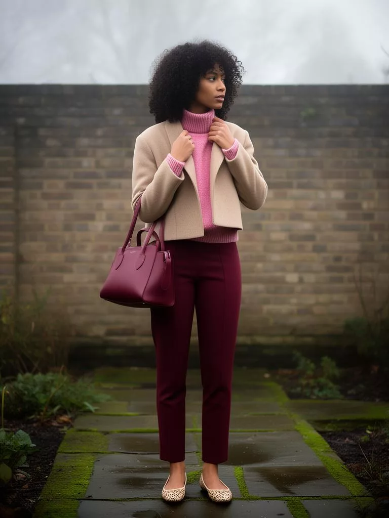 Same-style look: Structured Leather Shoulder Bag