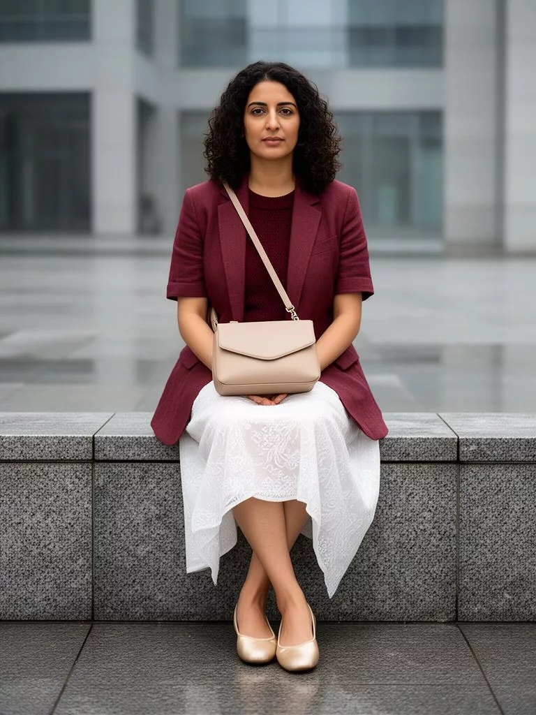 Same-style look: Linen Blend Short Sleeve Blazer