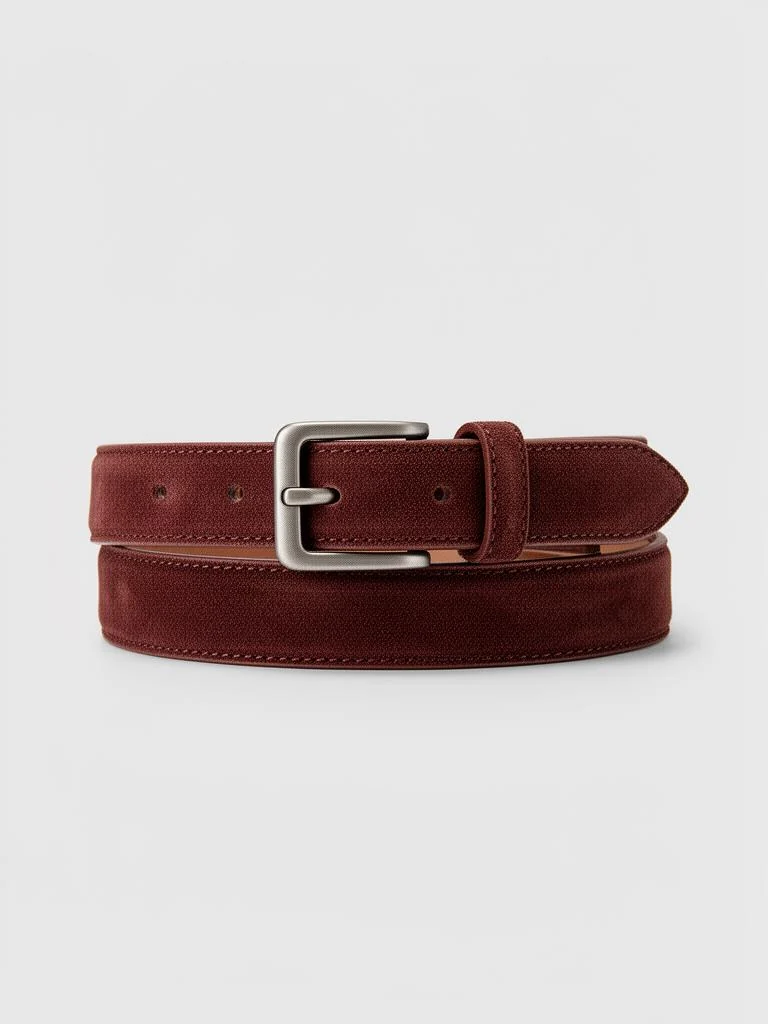 Mira & Stone Double Strap Suede Leather Belt
