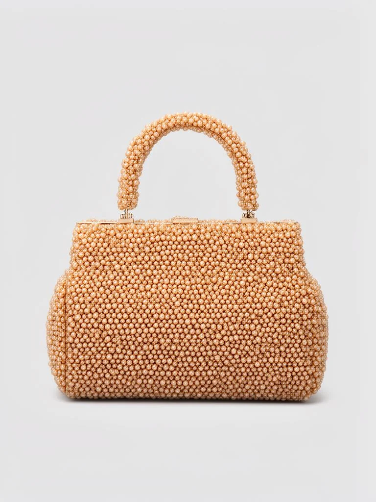 Northwind Beaded Structured Handbag