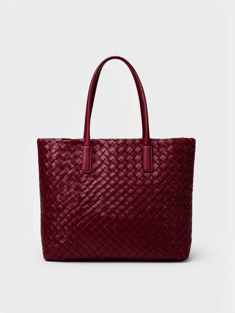 Braided Pattern Tote Bag