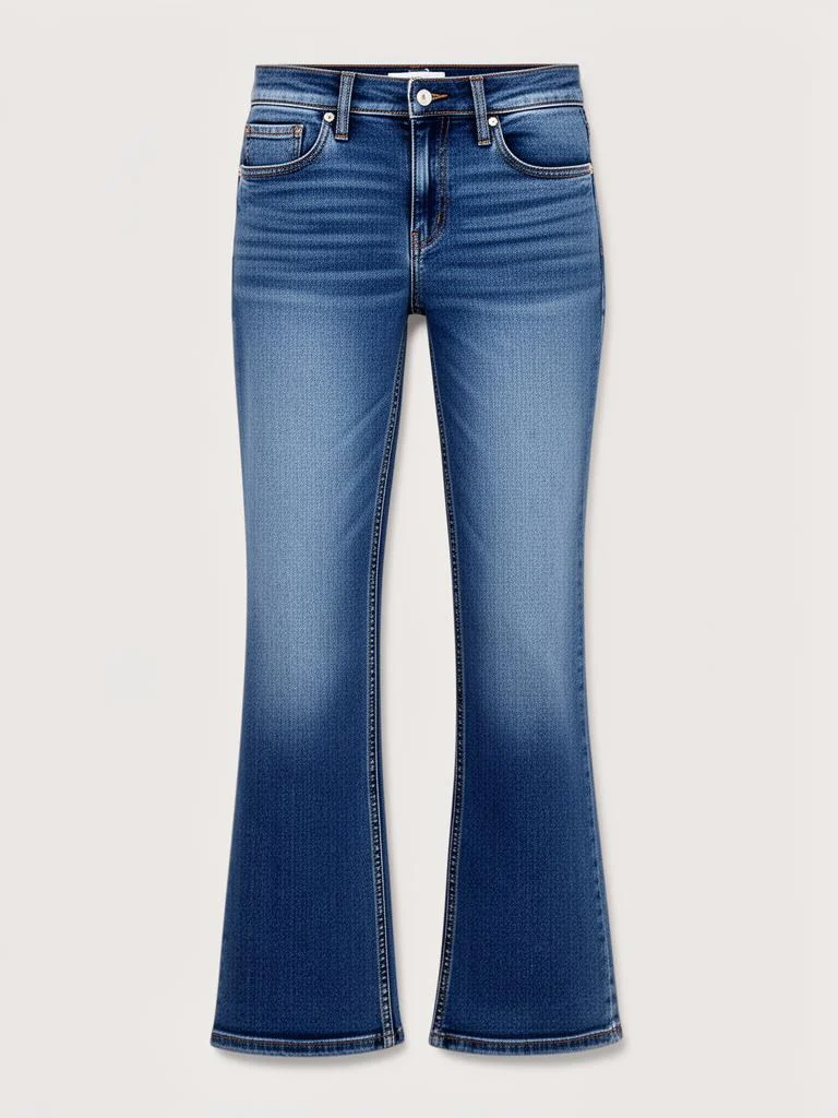 Mira & Stone Mid-Rise Bootcut Denim Jeans