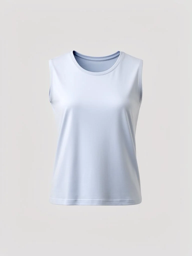 Northwind Cotton Sleeveless Crew Neck Top