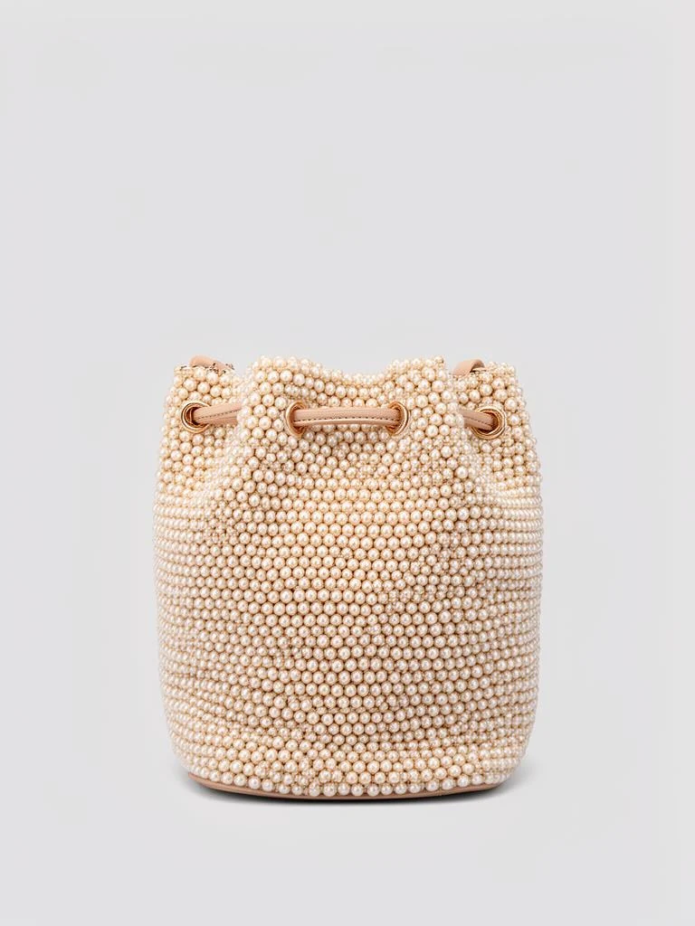 Lumen Studio Beaded Bucket Bag