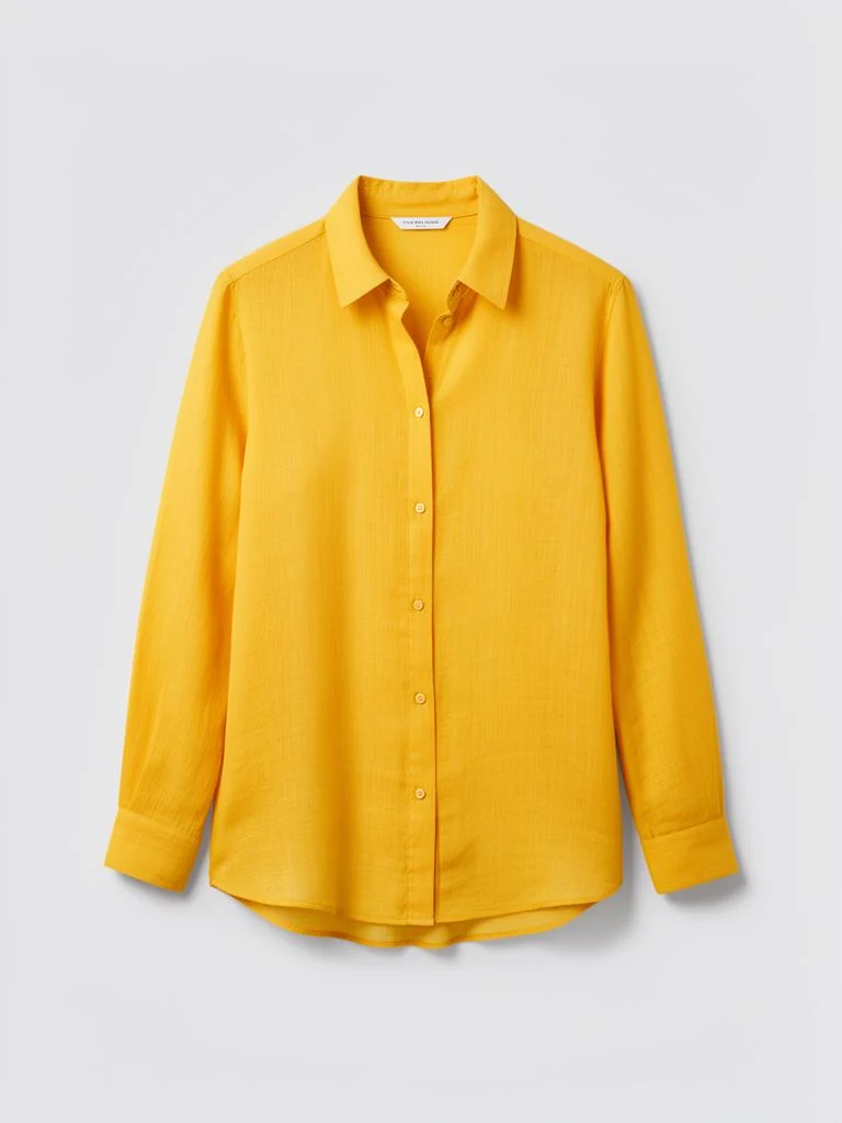 Fluid Ramie Blend Shirt