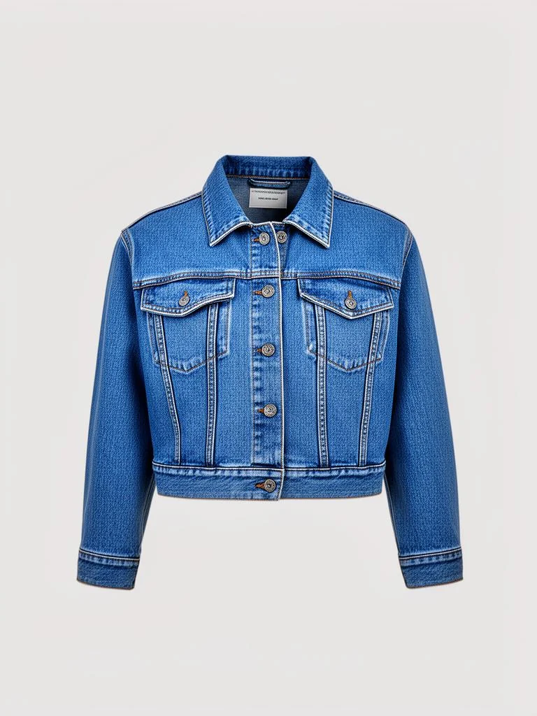 Northwind Cropped Denim Jacket