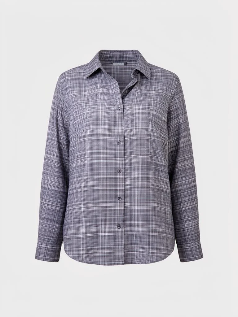 Avenir Check Pattern Multiway Shirt
