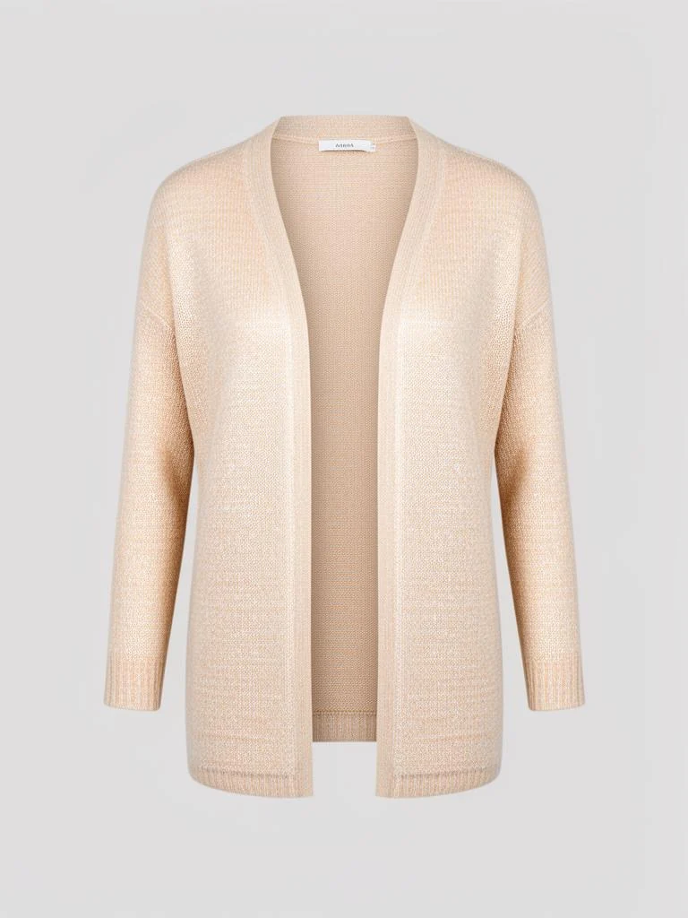 Avenir Shimmer Thread Open Front Cardigan