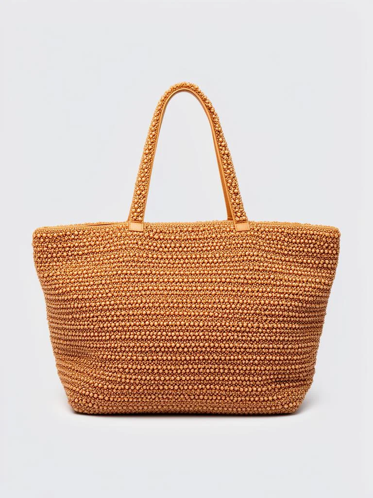 Northwind Beaded Oversized Tote Bag