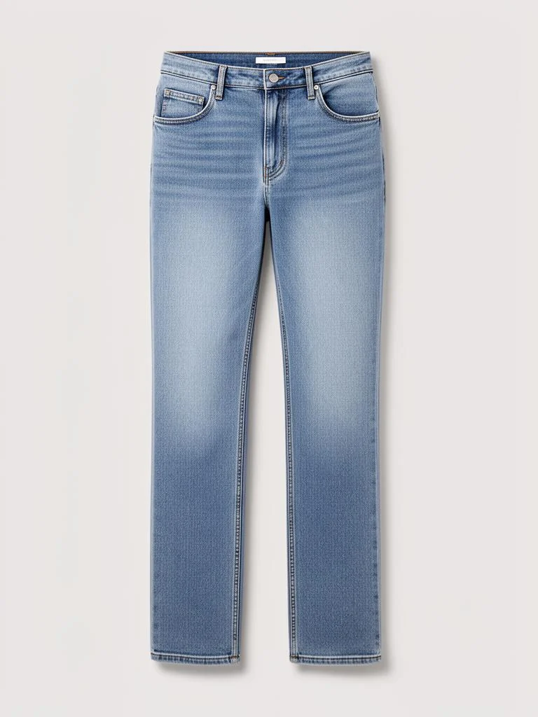 Atlas & Co Classic Straight-Leg Denim Trousers
